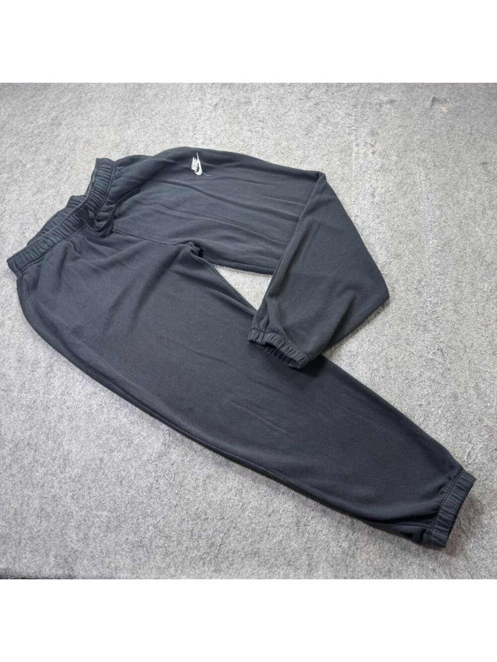 Nike Sportswear Jogger Pants Women Small Black 29.5" Fleece DQ5800